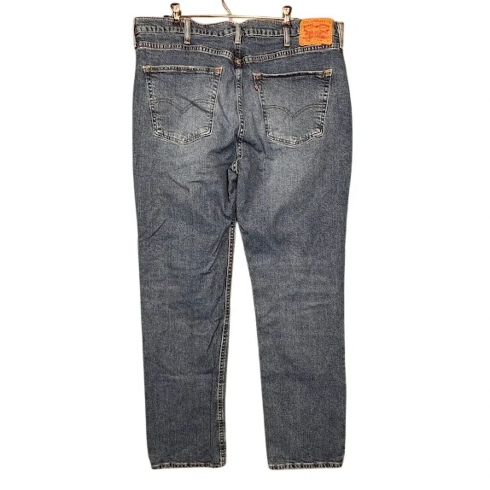 Levis 514‎ Straight Fit Mens Jeans W40 L32 Medium Wash Blue Denim Pants